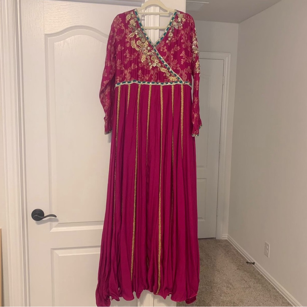 Designer Salman Sarosh Gown